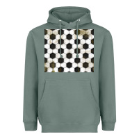 Sage distressed soccer pattern Heavyweight Hoodie - TumblerDesignByShophia