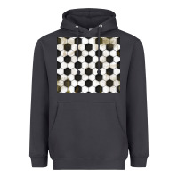 Smoke distressed soccer pattern Heavyweight Hoodie - TumblerDesignByShophia