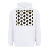 White distressed soccer pattern Heavyweight Hoodie - TumblerDesignByShophia