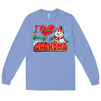 Colony Blue i love being a grandma Long Sleeve Tee - MaliasSmallBusiness
