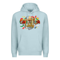 Blue Mist cinco de mayo cafeteria lady Premium Hoodie - CowGirlArtShop