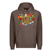 Coffee cinco de mayo cafeteria lady Premium Hoodie - CowGirlArtShop