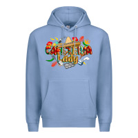 Colony Blue cinco de mayo cafeteria lady Premium Hoodie - CowGirlArtShop