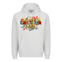 Dove Grey cinco de mayo cafeteria lady Premium Hoodie - CowGirlArtShop