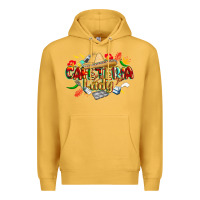 Mustard cinco de mayo cafeteria lady Premium Hoodie - CowGirlArtShop