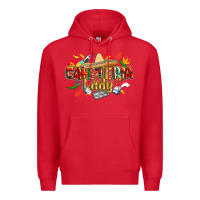 Red cinco de mayo cafeteria lady Premium Hoodie - CowGirlArtShop