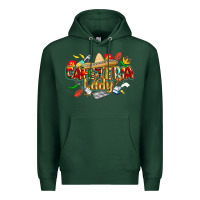 Sports Green cinco de mayo cafeteria lady Premium Hoodie - CowGirlArtShop