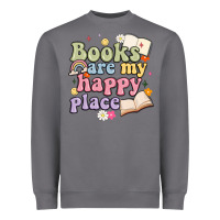 Storm books are my happy place Heavyweight Sweatshirt - MaliasSmallBusiness