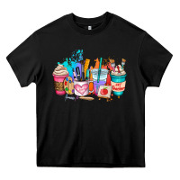 Black art teacher coffee cup Heavy Core Tee - AdoDesignShop