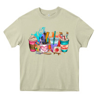 Mossy art teacher coffee cup Heavy Core Tee - AdoDesignShop