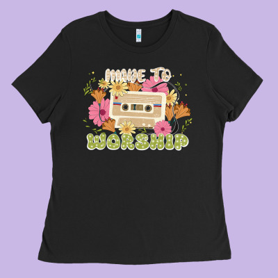 Made To Worship Ladies Tee Designed By Jahusdesignshop