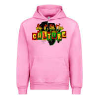 Fuchsia Pink do it for the culture Urban Hoodie - FaDigitalArtStudio