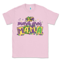 Bubblegum Pink mardi gras mama Classic Tee - MaliasSmallBusiness