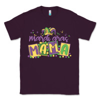 Plum mardi gras mama Classic Tee - MaliasSmallBusiness