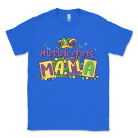 True Royal mardi gras mama Classic Tee - MaliasSmallBusiness