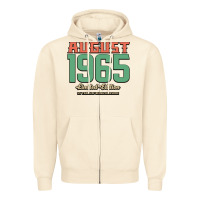 Sandshell August 1965 Limited Edition 55 Years Of Being Awesome Zipper Hoodie - Bettercallsaul
