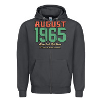 Smoke August 1965 Limited Edition 55 Years Of Being Awesome Zipper Hoodie - Bettercallsaul