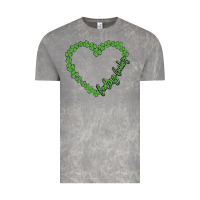 Cloud Rock shamrock heart felling lucky Vintage Tee - MaliasSmallBusiness