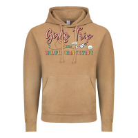 Vintage Camel girls trip cheaper than therapy Vintage Hoodie - MaliasSmallBusiness