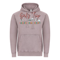 Vintage Zinc girls trip cheaper than therapy Vintage Hoodie - MaliasSmallBusiness