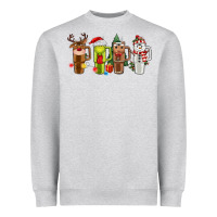 Heather Grey obsessive cup disorder christmas Heavyweight Sweatshirt - MaliasSmallBusiness