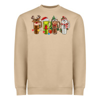 Mushroom obsessive cup disorder christmas Heavyweight Sweatshirt - MaliasSmallBusiness