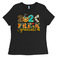 Black 2024 pre k graduate Ladies Tee - AdoDesignShop