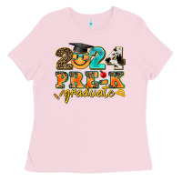 Bubblegum Pink 2024 pre k graduate Ladies Tee - AdoDesignShop