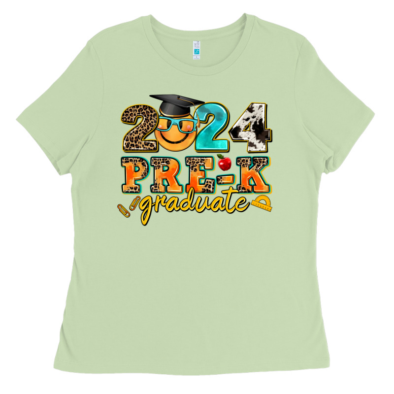 2024 Pre K Graduate Ladies Tee by AdoDesignShop | Teevron
