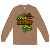 Toasted Coconut black history month Long Sleeve Tee - NancyCooperArtShop