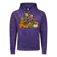 Cloud Purple Fall heifer cows Vintage Hoodie - RanaPortraitStore