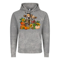 Cloud Rock Fall heifer cows Vintage Hoodie - RanaPortraitStore