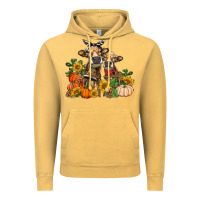 Fall Heifer Cows Vintage Hoodie | Teevron