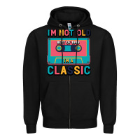 Black I'm Not Old Best Old Best Of 1949 I'M A Classic Zipper Hoodie - Bettercallsaul