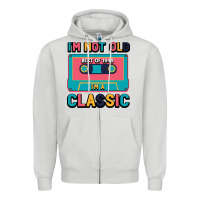 Dove Grey I'm Not Old Best Old Best Of 1949 I'M A Classic Zipper Hoodie - Bettercallsaul