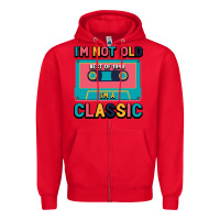 Red I'm Not Old Best Old Best Of 1949 I'M A Classic Zipper Hoodie - Bettercallsaul