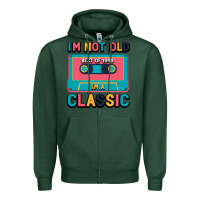 Sports Green I'm Not Old Best Old Best Of 1949 I'M A Classic Zipper Hoodie - Bettercallsaul