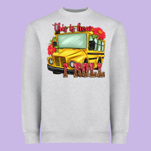 This Is How I Roll Heavyweight Sweatshirt Designed By Nancycooperartshop
