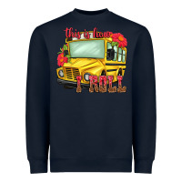 Navy this is how i roll Heavyweight Sweatshirt - NancyCooperArtShop