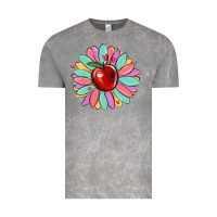 Cloud Rock teacher apple Vintage Tee - MaliasSmallBusiness