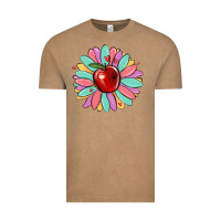 Vintage Coffee teacher apple Vintage Tee - MaliasSmallBusiness
