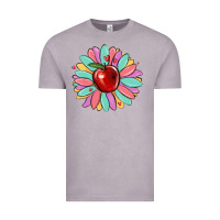 Vintage Zinc teacher apple Vintage Tee - MaliasSmallBusiness