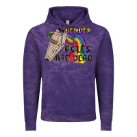 Cloud Purple gender roles are dead Vintage Hoodie - MaliasSmallBusiness