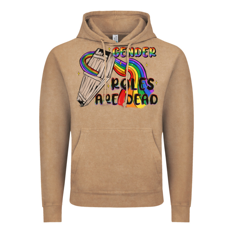Gender Roles Are Dead Vintage Hoodie by MaliasSmallBusiness | Teevron