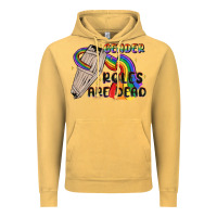 Vintage Mustard gender roles are dead Vintage Hoodie - MaliasSmallBusiness