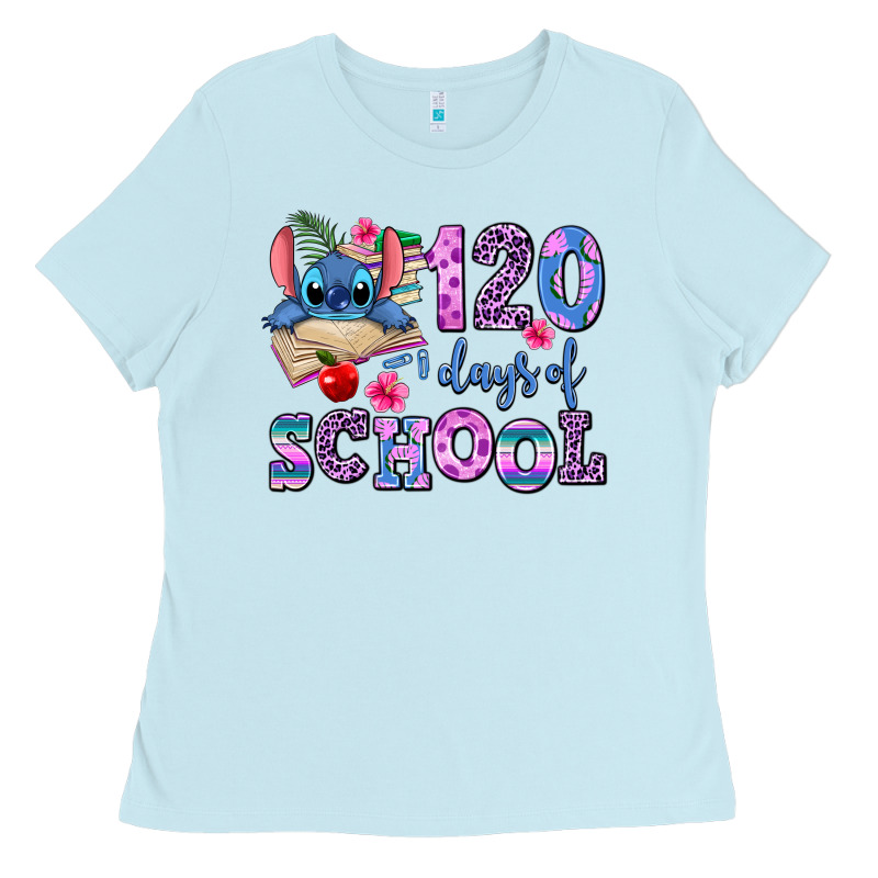 120 Days Of School Ladies Tee by AdoDesignShop | Teevron