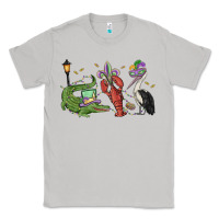 Moon Dust mardi gras alligator crawfish pelican Classic Tee - MaliasSmallBusiness