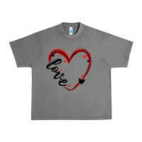 Tornado valentines day heart Urban Heavy Tee - MaliasSmallBusiness