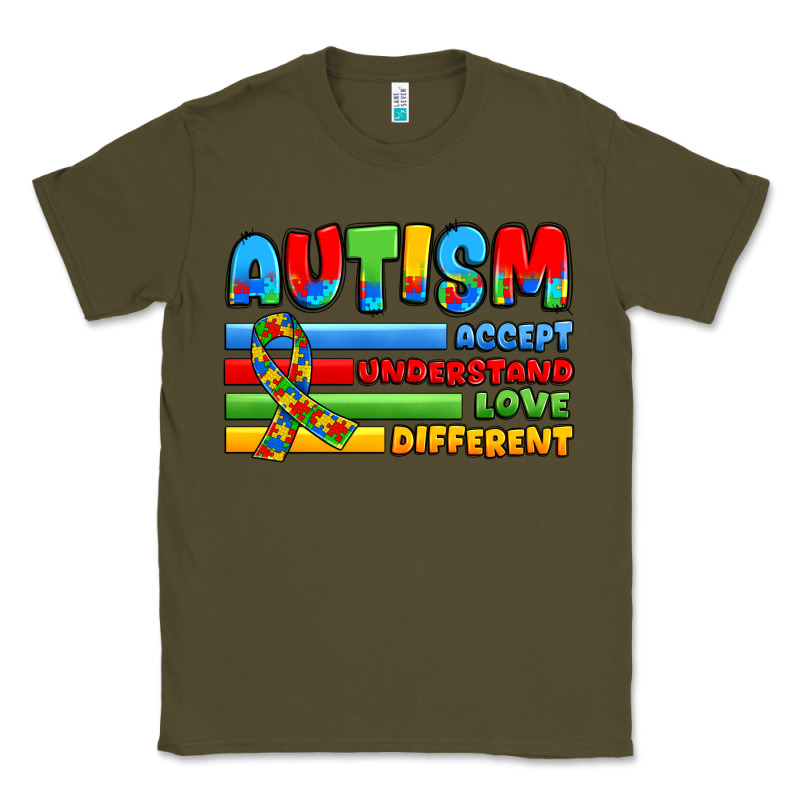 Autism Accept Understand Love Different Classic Tee by JahusDesignShop | Teevron