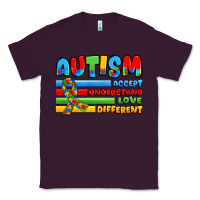 Plum autism accept understand love different Classic Tee - JahusDesignShop